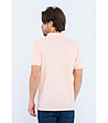 Светлорозова памучна мъжка блуза-1 снимка