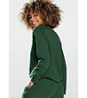 Памучна зелена дамска блуза Wenezja-1 снимка