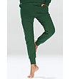 Зелен памучен дамски панталон Irma-0 снимка