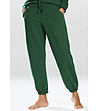 Зелен памучен дамски спортен панталон Wenezja-0 снимка