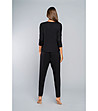 Черен комплект от блуза и панталон Styl-1 снимка