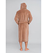 Мъжки халат в цвят камел Mimas-3 снимка