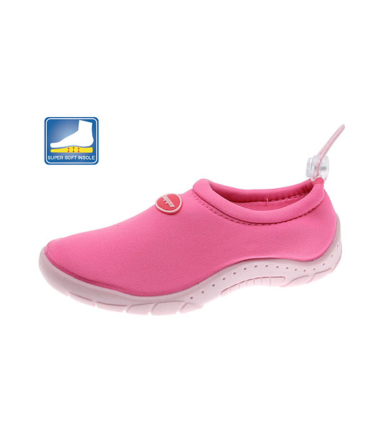 Розови детски аква обувки снимка