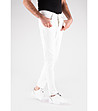 Бели мъжки памучни дънки Marisel-2 снимка