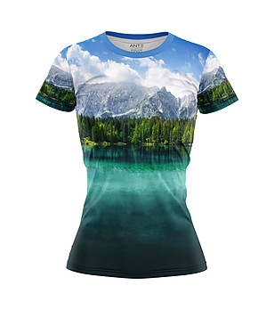 Дамска тениска от дишаща материя Mountain снимка