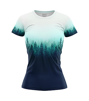 Дамска тениска от дишаща материя Forest II снимка