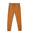 Мъжки памучен панталон в цвят камел Roven-4 снимка