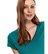 Зелена дамска блуза-2 снимка