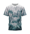 Мъжка тениска от дишаща материя Fog Forest-0 снимка