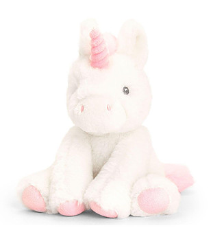 Бебешка екологична играчка Еднорог 14 см снимка