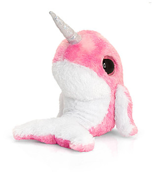 Плюшена играчка морски еднорог Нарвал Анимотсу 15 см снимка