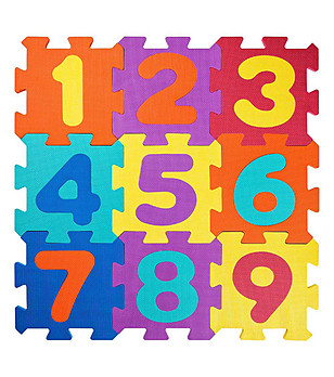 Mек EVA пъзел за под Цифри снимка