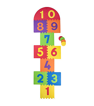 Mек EVA пъзел за под Игра Дама снимка