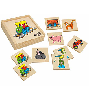 Мемо игра Веселото влакче снимка