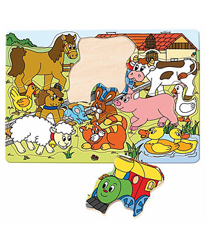 Пъзел Веселото влакче снимка