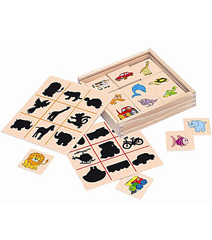 Намери сянката Веселото влакче снимка