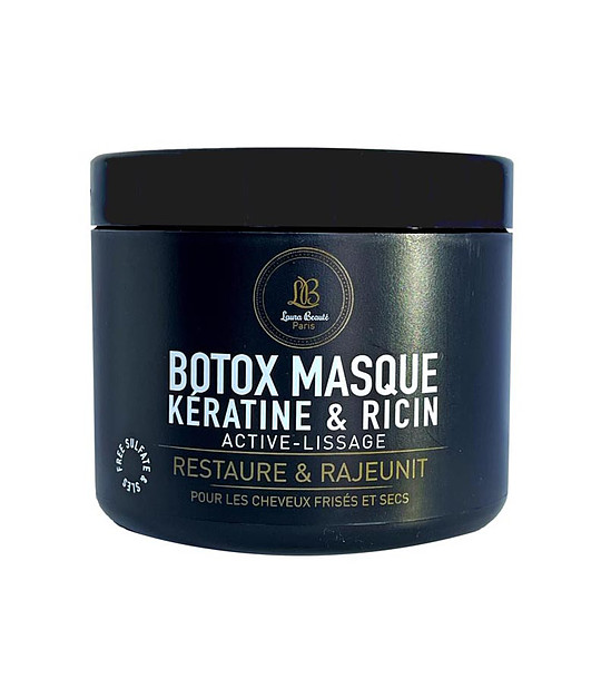 Ботокс-маска за коса с кератин и рициново масло 500 мл снимка