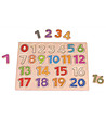 Дървен пъзел Числата от 1 до 20-1 снимка