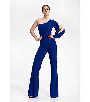 Асиметричен кралскосин дамски гащеризон Irina снимка