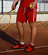 Червени спортни мъжки шорти Jumper-2 снимка