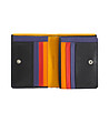 Кожен портфейл в жълто и черно Stromboli-1 снимка