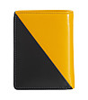 Кожен портфейл в жълто и черно Stromboli-2 снимка