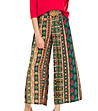 Многоцветен дамски панталон Ambra-2 снимка