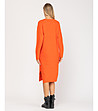 Оранжева рокля от фино плетиво Deina-1 снимка