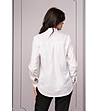 Класическа бяла дамска риза-1 снимка