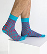 Комплект от 2 чифта мъжки памучни чорапи Gilberto-1 снимка