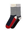 Комплект от 2 чифта мъжки памучни чорапи Roven-0 снимка
