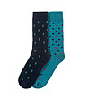 Комплект от 2 чифта мъжки памучни чорапи Snipes-0 снимка