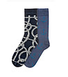 Комплект от 2 чифта мъжки памучни чорапи Glors-0 снимка