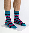 Комплект от 2 чифта мъжки памучни чорапи Chinos-2 снимка