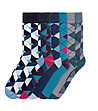 Комплект от 6 чифта мъжки памучни чорапи Luis-0 снимка
