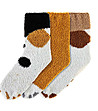 Комплект от 3 чифта дамски памучни пухкави чорапи Melina-0 снимка