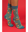 Комплект от 3 чифта дамски памучни чорапи Via-3 снимка