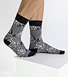 Комплект от 3 чифта мъжки памучни чорапи Chinos-1 снимка