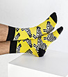 Комплект от 3 чифта мъжки памучни чорапи Chinos-3 снимка