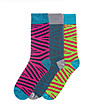 Комплект от 3 чифта мъжки памучни чорапи Boldon-0 снимка
