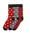 Комплект от 3 чифта мъжки памучни чорапи Lark-0 снимка
