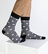 Комплект от 3 чифта мъжки памучни чорапи Lark-2 снимка