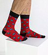 Комплект от 3 чифта мъжки памучни чорапи Lark-3 снимка