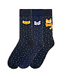 Комплект от 3 чифта мъжки памучни чорапи Bernold-0 снимка