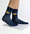 Комплект от 3 чифта мъжки памучни чорапи Bernold-2 снимка