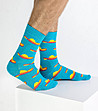 Комплект от 3 чифта мъжки памучни чорапи Preston-2 снимка