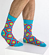 Комплект от 5 чифта мъжки памучни чорапи Boyno-1 снимка