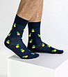 Комплект от 5 чифта мъжки памучни чорапи Vidrum-1 снимка
