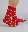 Комплект от 5 чифта мъжки памучни чорапи Vidrum-3 снимка
