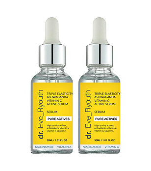 Комплект от 2 броя серум с ашваганда и витамин С 30 мл снимка